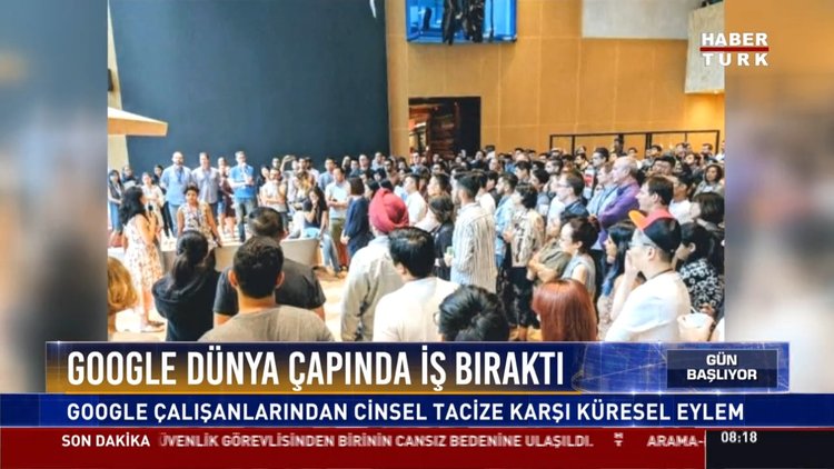 Google Dünya çapında iş bıraktı: Google çalışanlarından cinsel tacize karşı küresel eylem