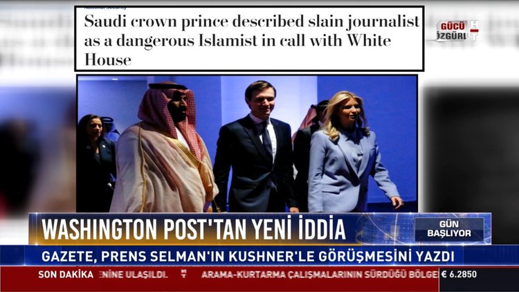 Washington Post'tan yeni iddia: WP: Prens Selman "Kaşıkçı tehlikeli bir islamcıdır" dedi