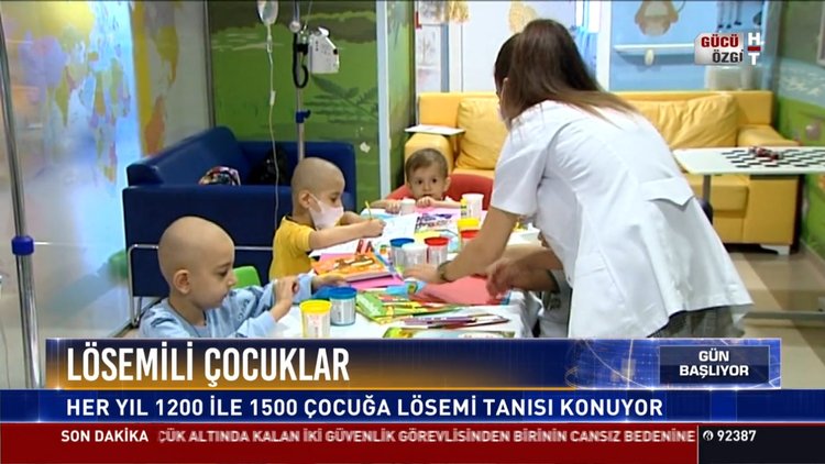 Lösemili çocuklar: Her yıl 1200 ile 1500 çocuğa Lösemi tanısı konuyor