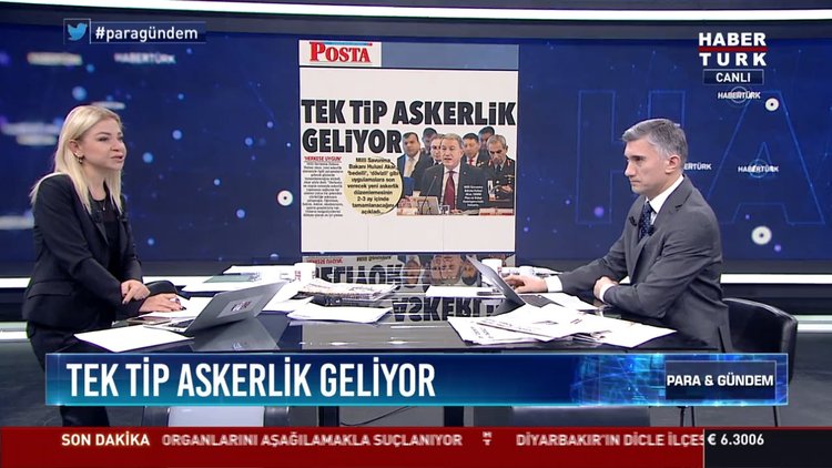 Tek tip askerlik geliyor