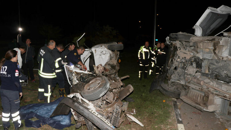Fethiye'de feci kaza: 2 ölü, 1 yaralı