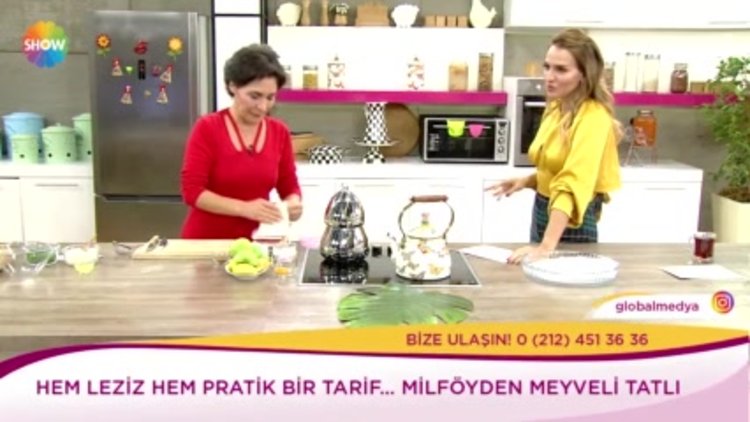 Milföyden kolay tatlı ve pide tarifi