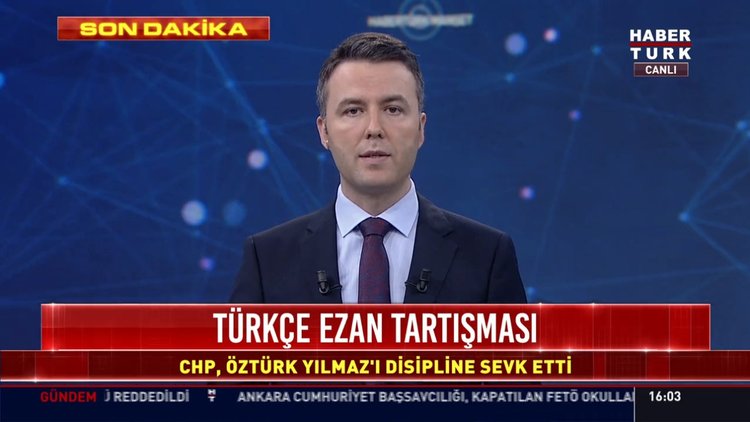 Türkçe Ezan tartışması: CHP, Öztürk Yılmaz'ı disipline sevk etti