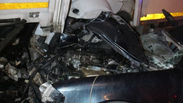 TEM Otoyolu'nda zincirleme kaza