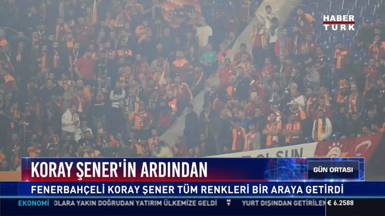Koray Şener'in ardından: Fenerbahçeli Koray Şener tüm renkleri bir araya getirdi