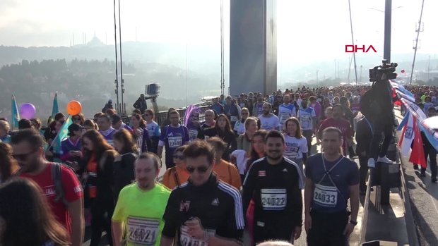 vodafone 40 istanbul maratonu renkli anlara sahne oldu ht video