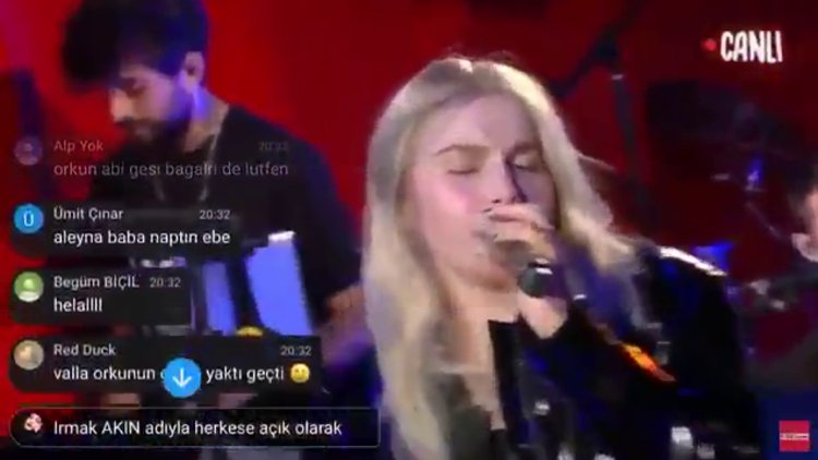 Aleyna Tilki'nin canlı performansı şoke etti