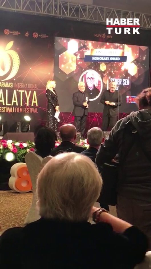 Malatya Film Festivali'nde Şener Şen'e ödül