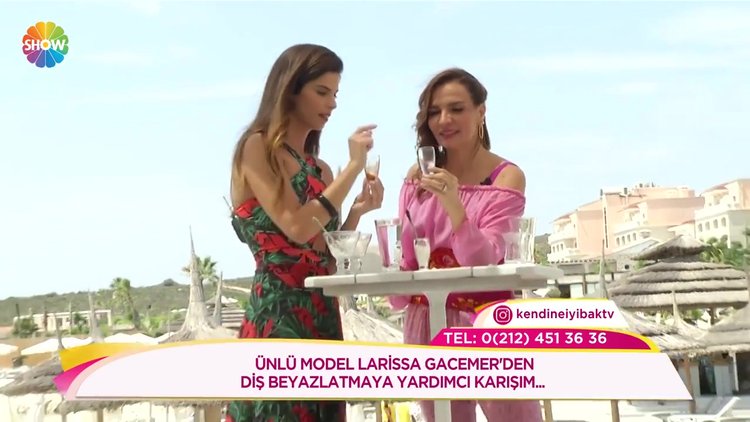 Diş beyazlatmaya yardımcı karışım