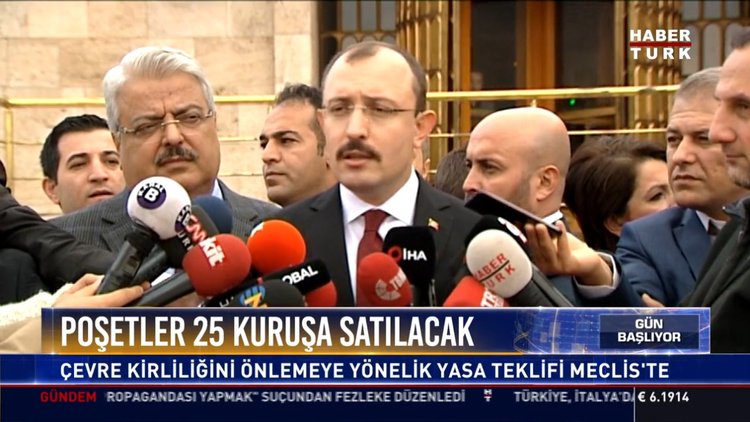 Poşetler 25 kuruşa satılacak: Çevre kirliliğini önlemeye yönelik yasa teklifi mecliste