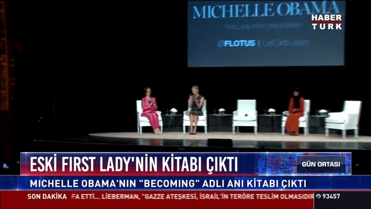 Eski First Lady'nin kitabı çıktı: Michelle Obama'nın "Becoming" adlı kitabı çıktı