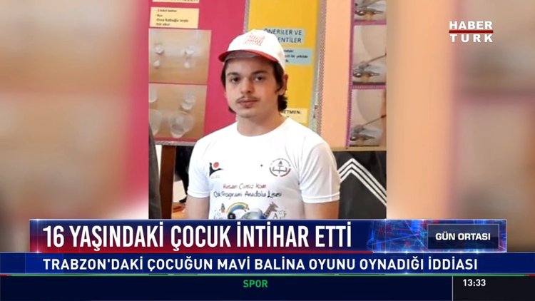 16 yaşındaki çocuk intihar etti: Trabzon'daki çocuğun Mavi Balina oyunu oynadığı iddiası