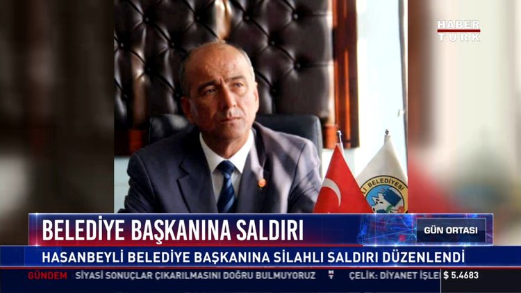 Belediye Başkanına saldırı: Hasanbeyli Belediye Başkanına silahlı saldırı düzenlendi