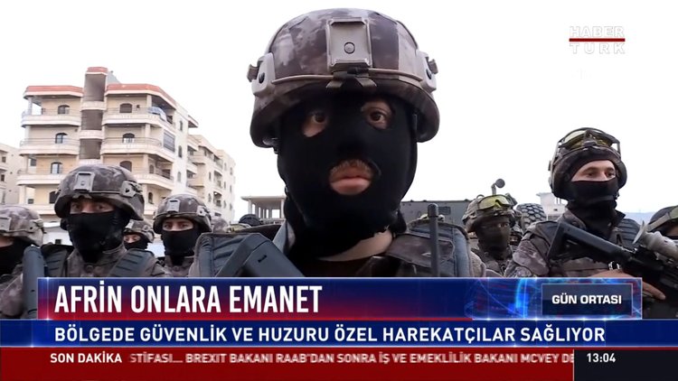 Afrin onlara emanet: Bölgede güvenlik ve huzuru özel harekatçılar sağlıyor