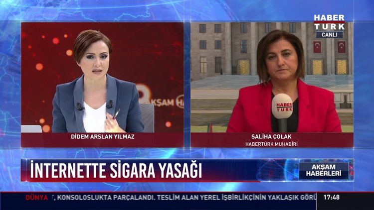 İnternette sigara yasağı