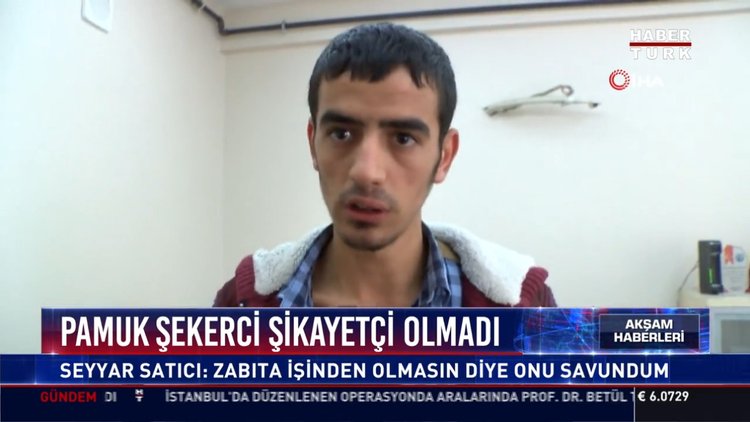 Seyyar satıcı o anları anlattı: Denizli'de pamuk şekerleri zabıta tarafından çiğnenmişti