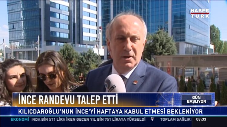 İnce randevu talep etti: Kılıçdaroğlu'nun İnce'yi haftaya kabul etmesi bekleniyor