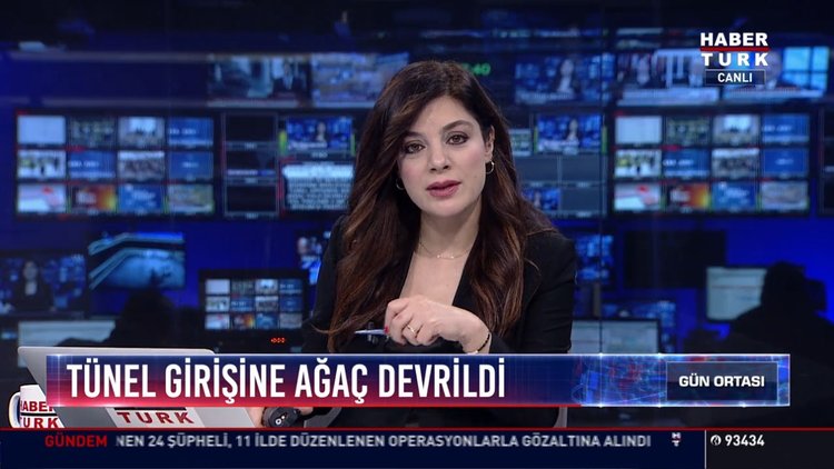 Tünel girişine ağaç devrildi: Saryer- Maslak hatı 2 saat trafiğe kapalı kaldı