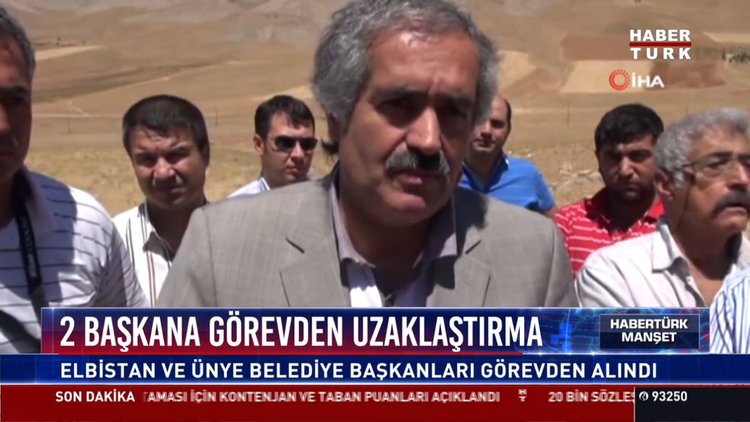 2 başkana görevden uzaklaştırma: Elbistan ve Ünye Belediye Başkanları görevden alındı