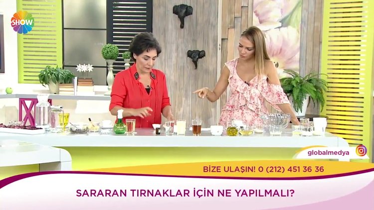 Sararan tırnaklar için ne yapmalı?