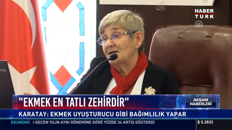 "Ekmek en tatlı zehirdir": Karatay: Ekmek uyuşturucu gibi bağımlılık yapar