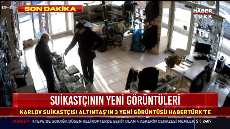 Suikastçının yeni görüntüleri ortaya çıktı