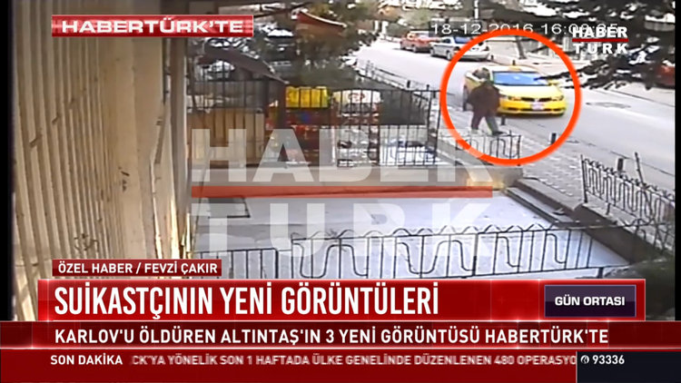 Suikastçının yeni görüntüleri ortaya çıktı