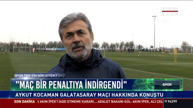 "Maç bir penaltıya indirgendi": Aykut Kocaman Galatasaray Maçı hakkında konuştu