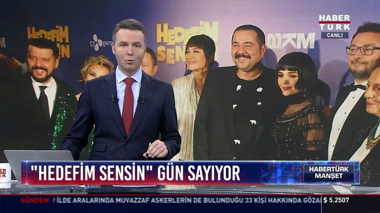 "Hedefim Sensin" gün sayıyıor: Ata Demirer'in yeni filminin galası yapıldı