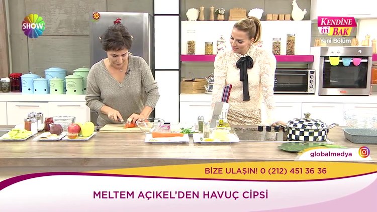 Ev yapımı havuç cipsi