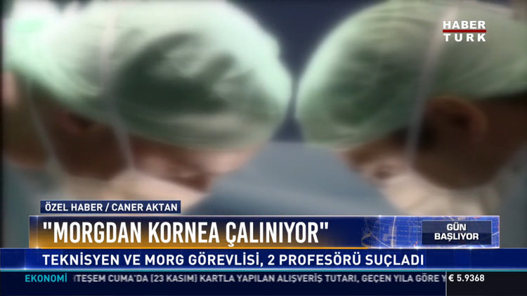 "Morgdan kornea çalınıyor"