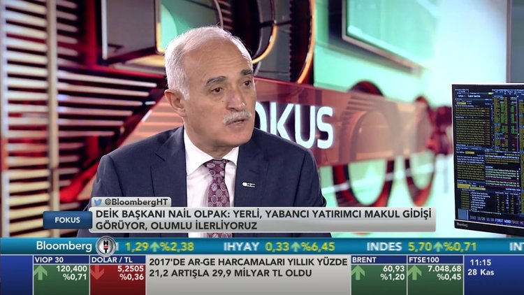 Fokus - 28 Kasım 2018 (DEİK Başkanı Nail Olpak)