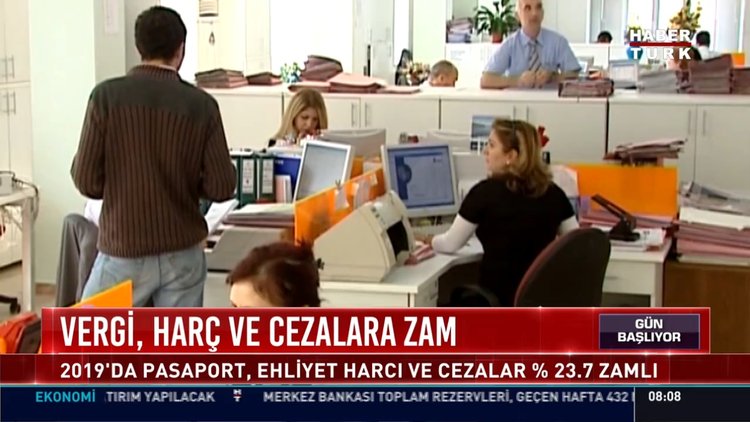 Vergi, harç ve cezalara zam: 2019'da pasaport, ehliyet harcı ve cezalar %23.7 zamlı