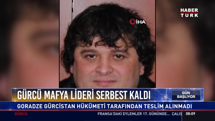 Gürcü mafya lideri serbest bırakıldı: Goradze Gürcistan Hükümeti tarafından teslim alınmadı