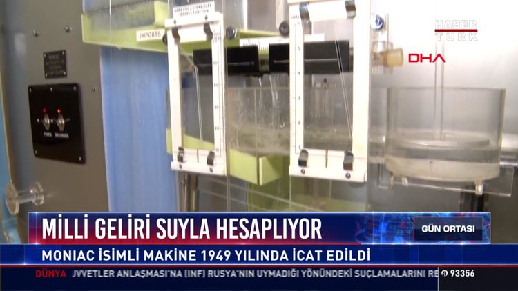 Milli geliri suyla hesaplıyor: Moniac isimli makine 1949 yılında icat edildi