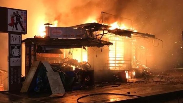 Sakarya'da 30 dükkanı böyle kundakladılar
