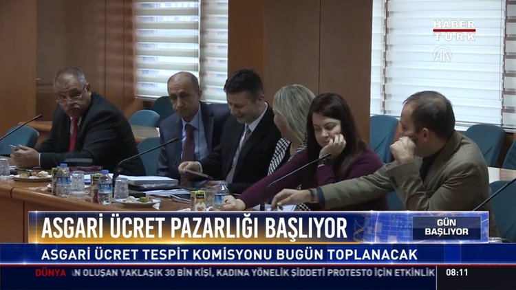 Asgari ücret pazarlığı başlıyor: Asgari ücret tespit komisyonu bugün toplanacak