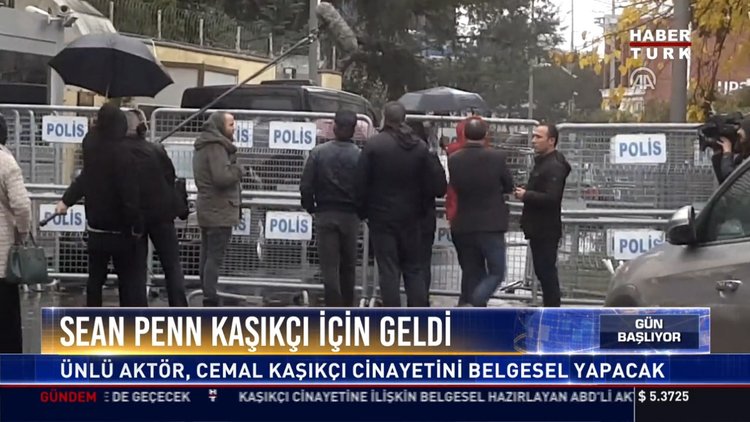 Sean Penn Kaşıkçı için geldi: Ünlü Aktör, Cemal Kaşıkçı cinayetini belgesel yapacak