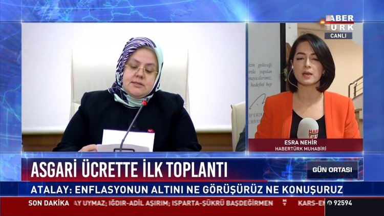 Asgari ücrette ilk toplantı: Atalay: Enflasyonun altını ne görüşürüz ne konuşuruz