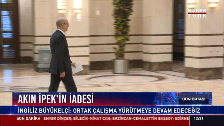 Akın İpek'in iadesi: İngiliz Büyükelçi: Ortak çalışma yürütmeye devam edeceğiz