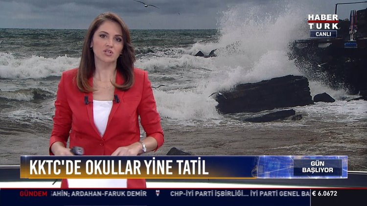 KKTC'de okullar yine tatil: Şiddetli yağış ve fırtına nedeniyle eğitime ara verildi