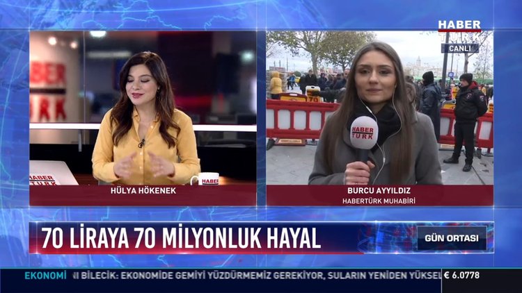 70 liraya 70 milyonluk hayal: Yılbaşı ikramiyesi için bilet alanlar kuyruk oluşturdu