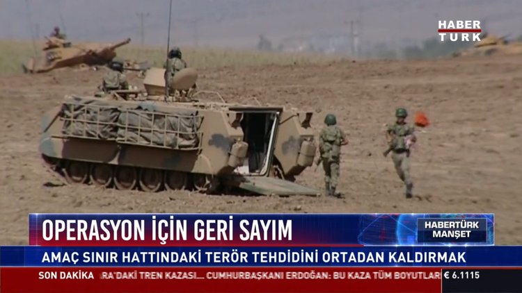 Operasyon için geri sayım: Amaç sınır hattındındaki terör tehdidini ortadan kaldırmak