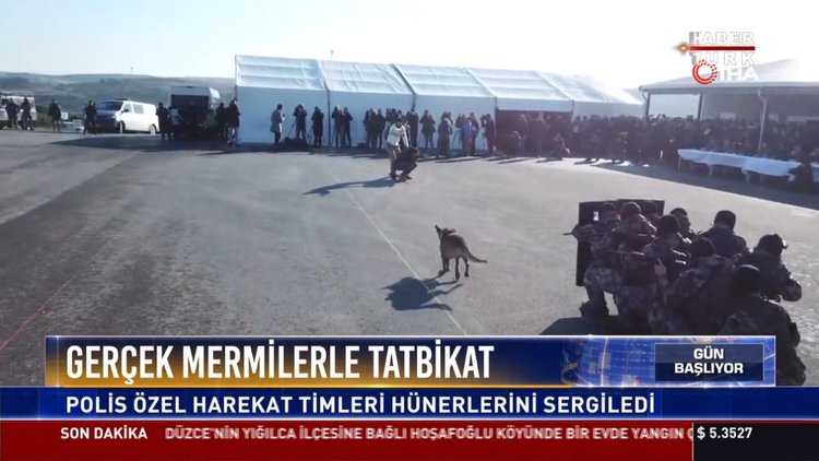 Kilyos'ta PÖH tatbikatı: Polis Özel Harekat Timleri İstanbul'da tatbikat yaptı