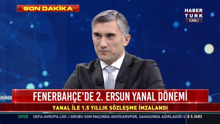 Fenerbahçe'de 2. Ersun yanal dönemi: Yanal ile 1.5 yıllık sözleşme imzalandı