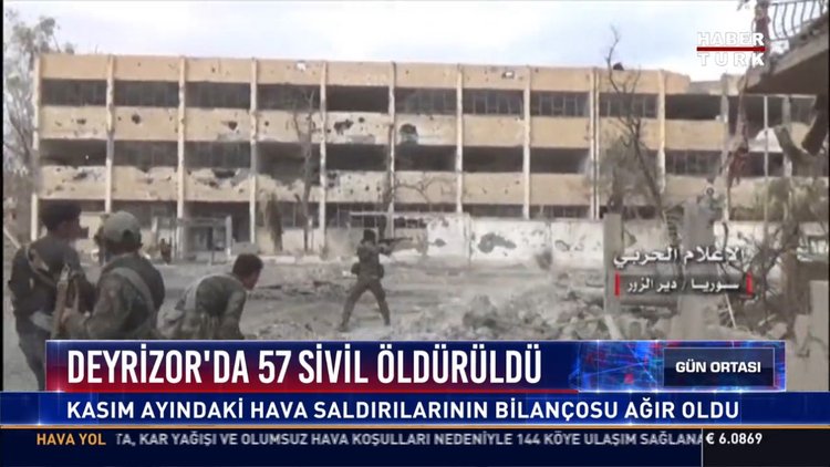 Deyrizor’da 57 sivil öldürüldü: Kasım ayındaki hava saldırılarının bilançosu ağır oldu