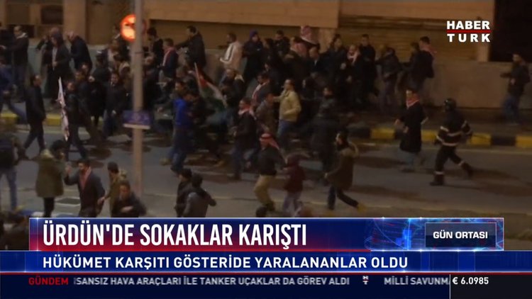Ürdün'de sokaklar karıştı: Hükümet karşıtı gösteride yaralananlar oldu