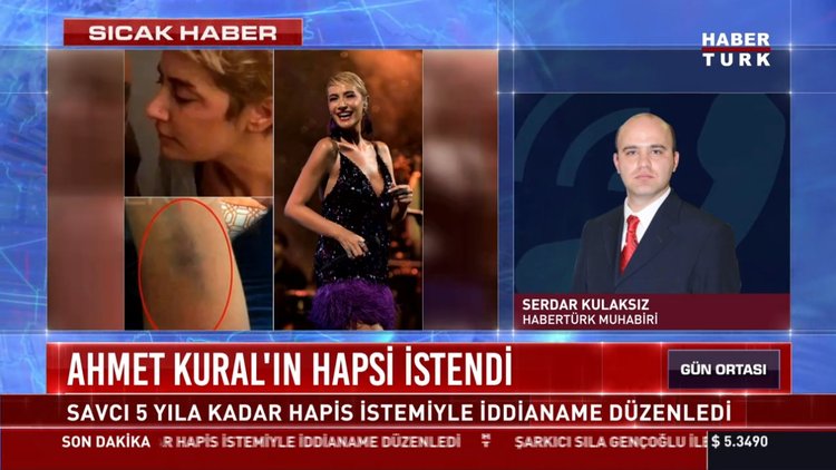 Savcı Kural için hapis istedi: Gerekçe Sıla'ya şiddet uyguladığı iddiası
