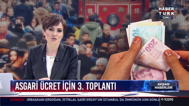 Asgari ücret için 3. toplantı