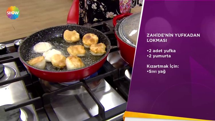 Zahide Yetiş'ten Yufkalık Lokma Tarifi